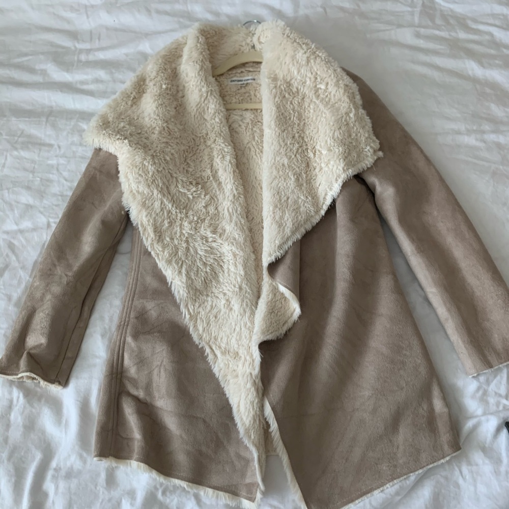 Tan Faux Fur Coat